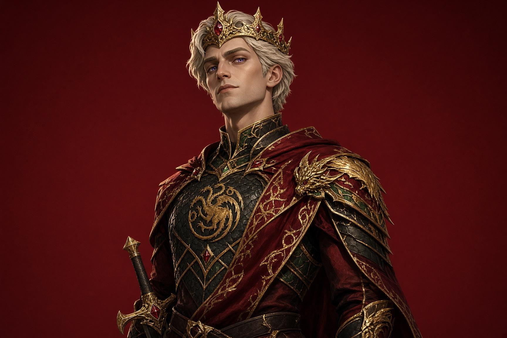 Portrait of Aegon II Targaryen