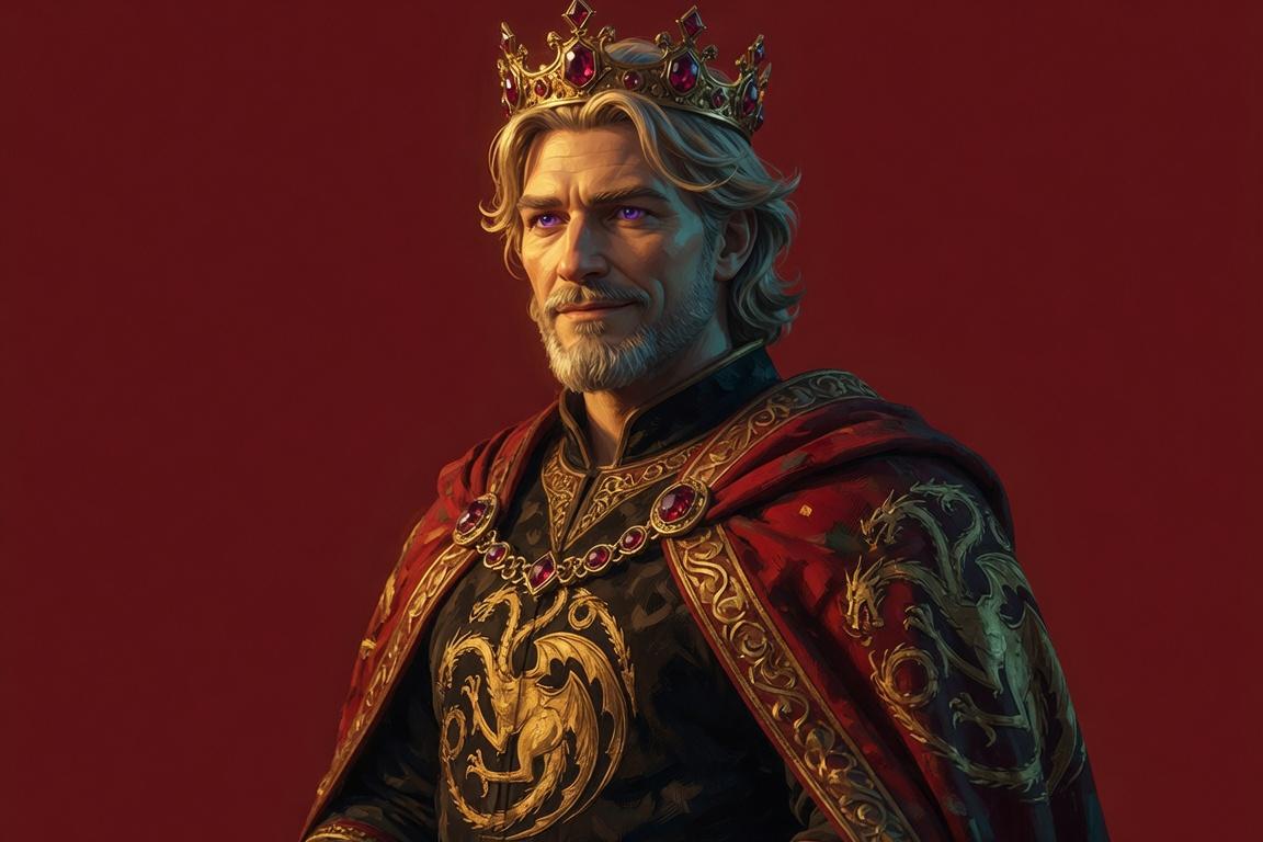 Portrait of Aegon V Targaryen