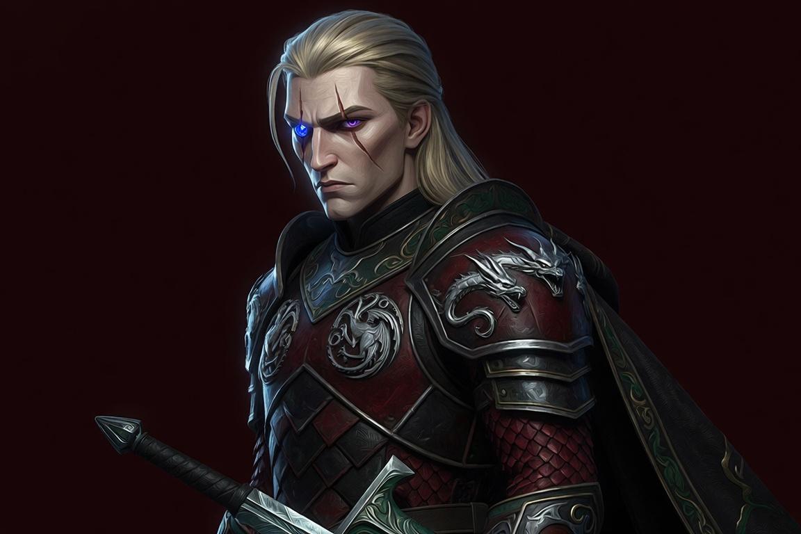 Portrait of Aemond Targaryen