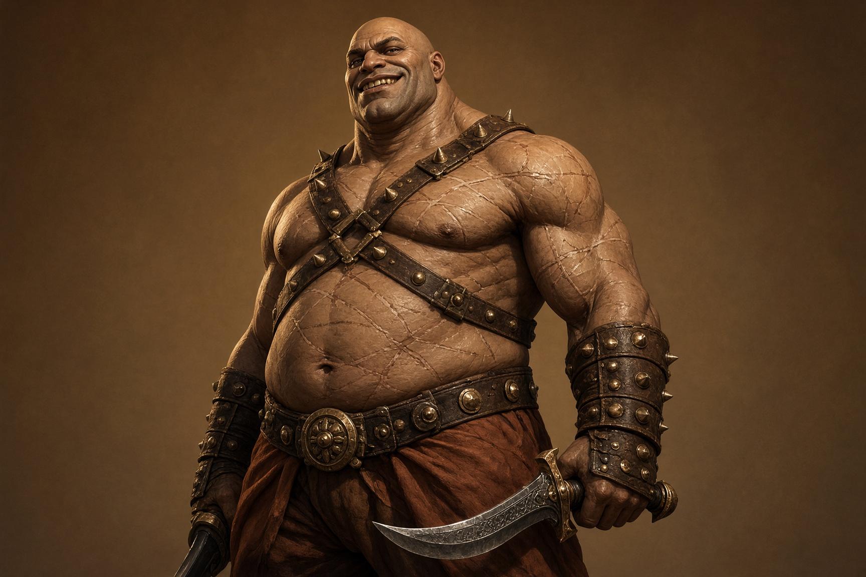 Portrait of Strong Belwas