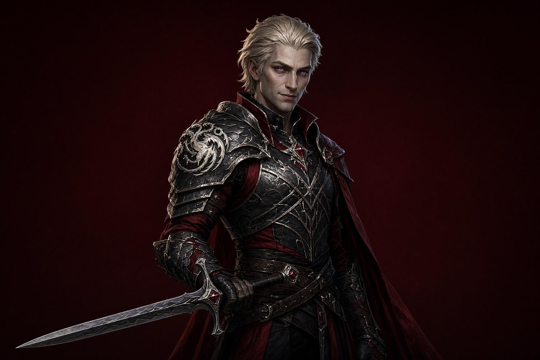 Portrait of Daemon Targaryen