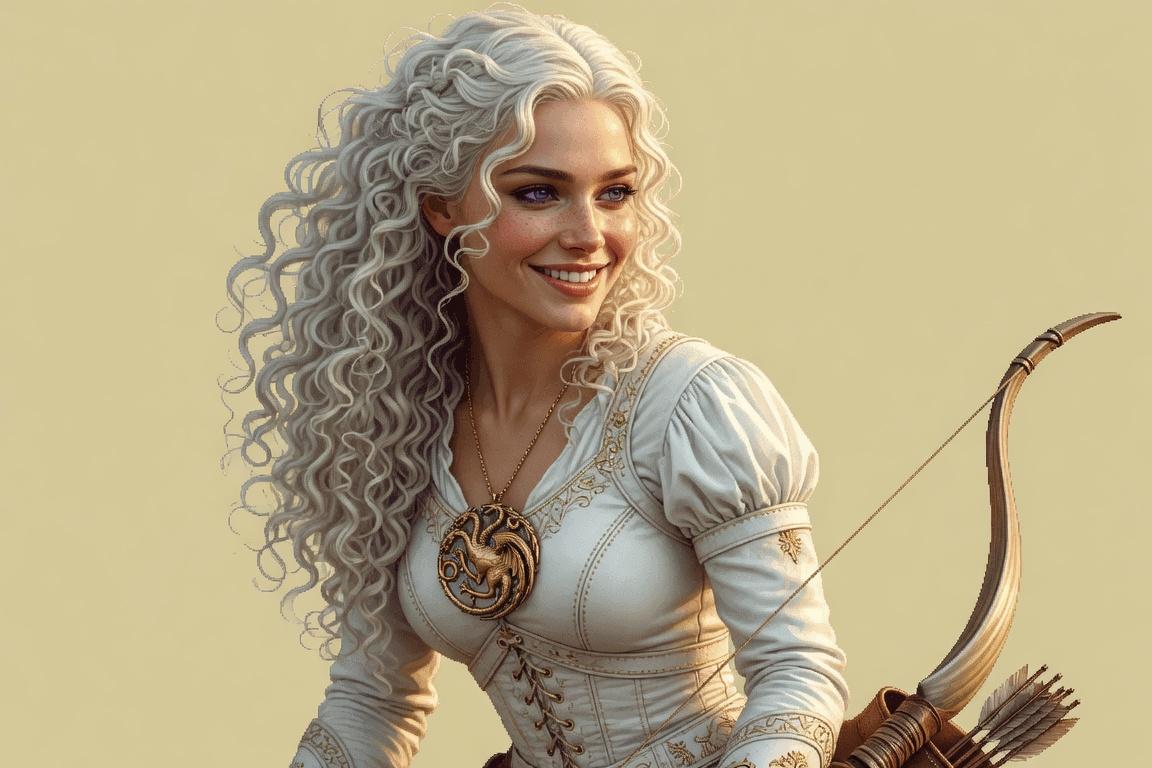 Portrait of Daena Targaryen