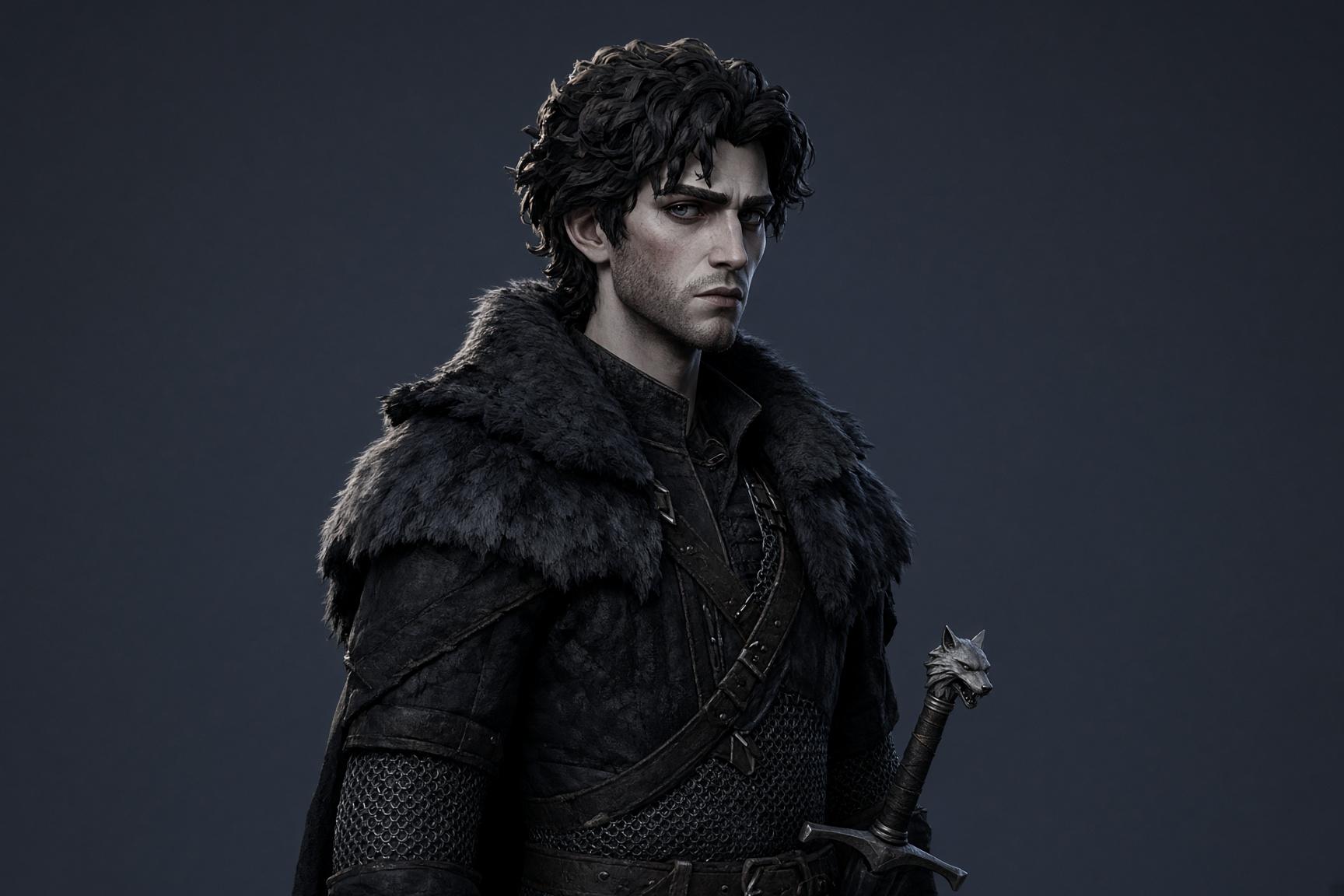 Portrait of Jon Snow