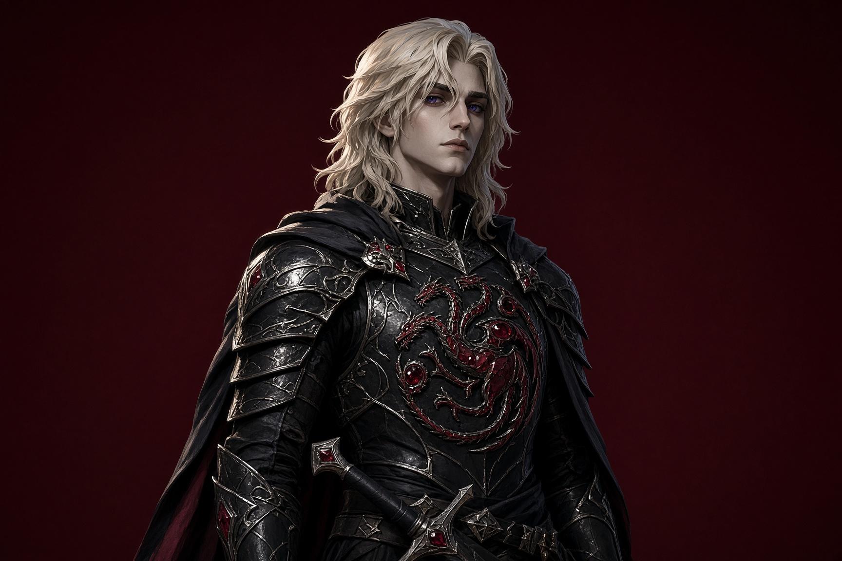 Portrait of Rhaegar Targaryen