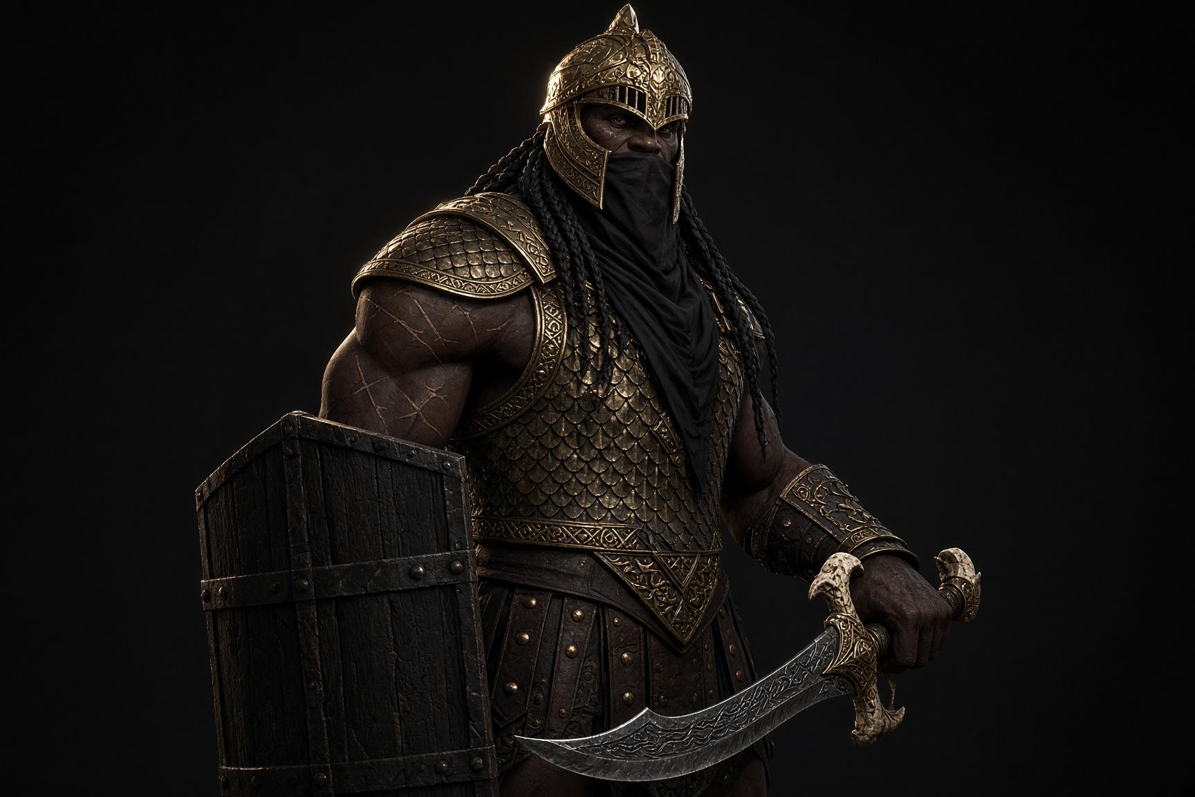 Portrait of Sandoq the Shadow