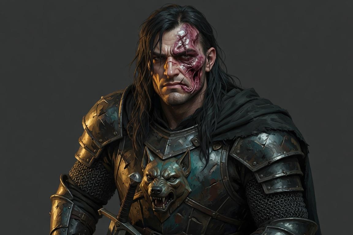 Portrait of Sandor Clegane