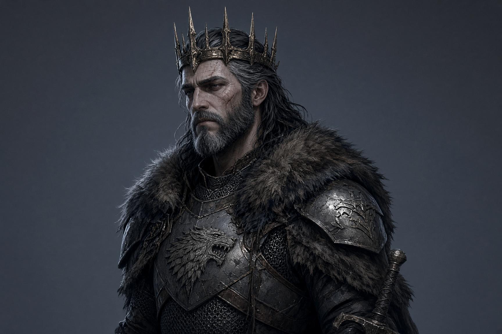 Portrait of Torrhen Stark
