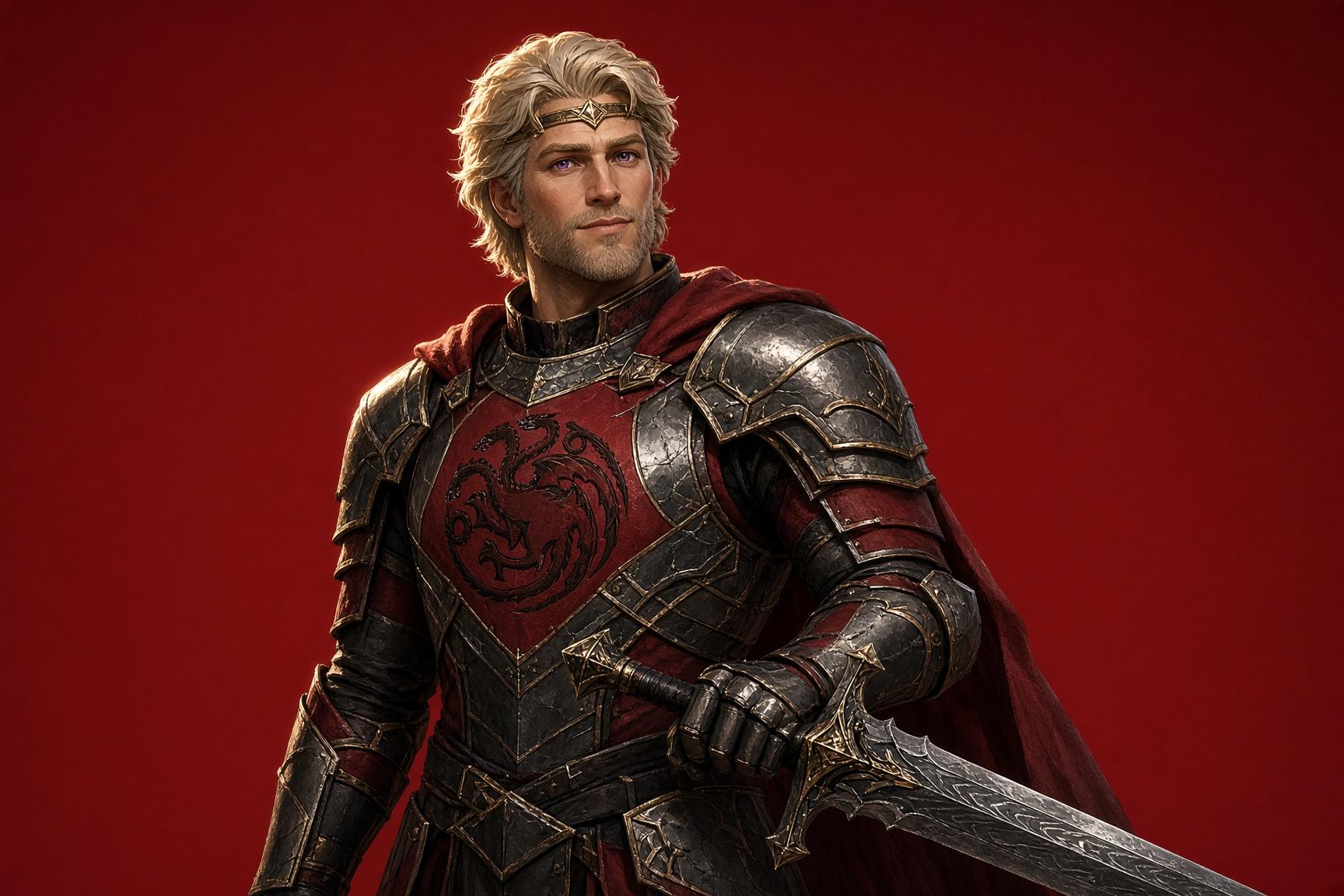 Portrait of Daemon I Blackfyre
