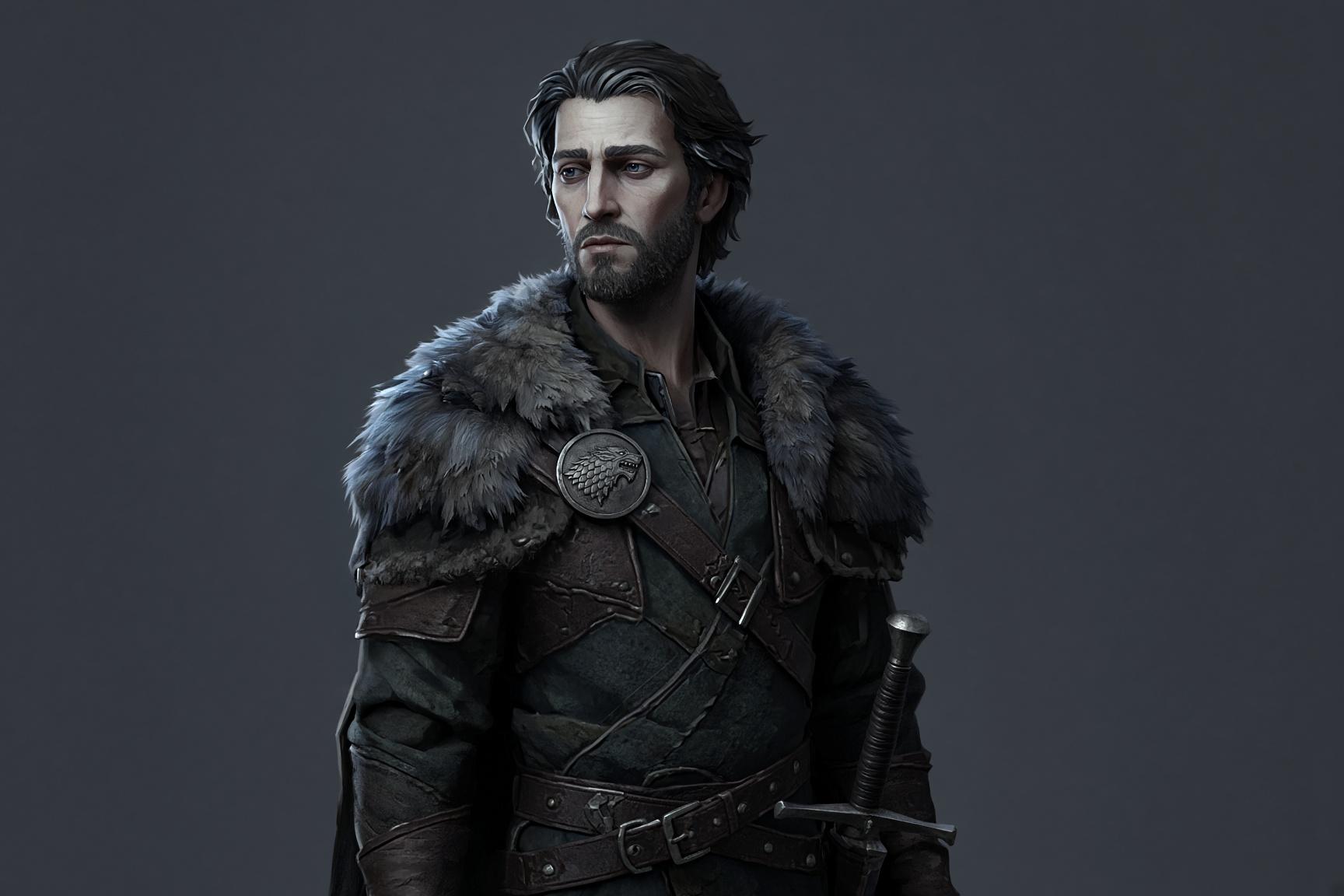 Portrait of Eddard Stark