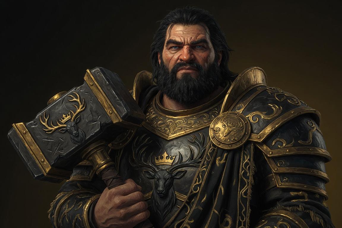 Portrait of Robert Baratheon