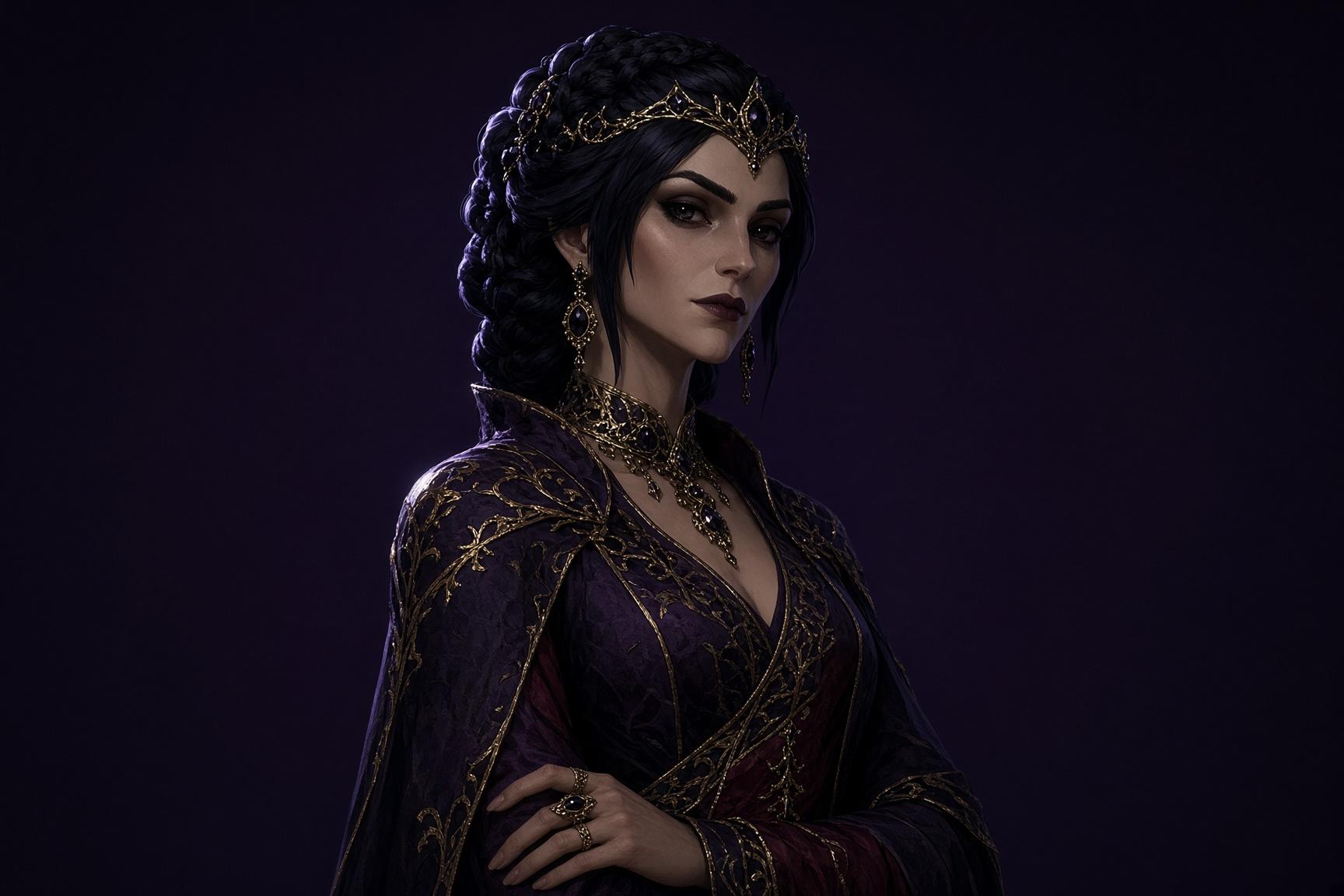 Portrait of Tyanna of the Tower